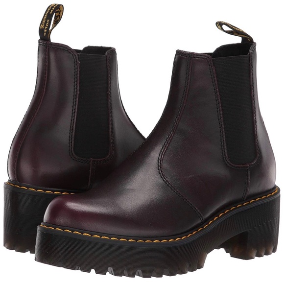 💯 NWB DR. MARTENS ROMETTY - size 8 - Burgundy - Picture 7 of 8